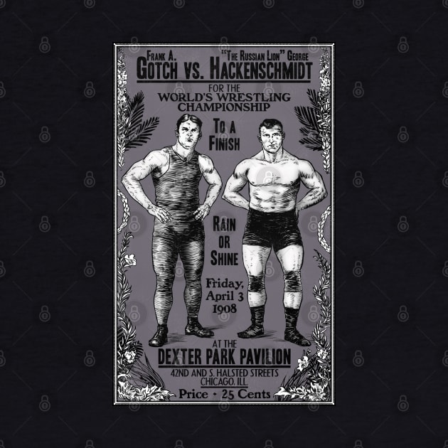 Gotch vs. Hackenschmidt by Cyborg One